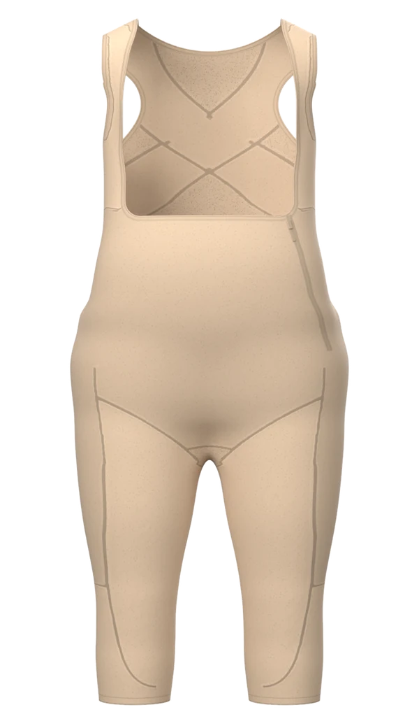 Rendu de conception d’ActiveForma en beige, vue de face